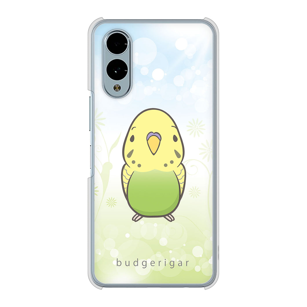arrows We2 FCG02 au 高画質仕上げ 背面印刷 ハードケースセキセイインコ