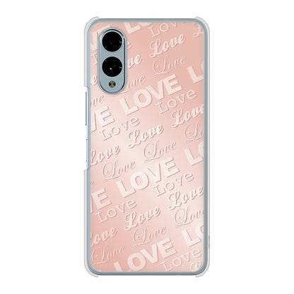 arrows We2 FCG02 au 高画質仕上げ 背面印刷 ハードケースエンボス風LOVEリンク