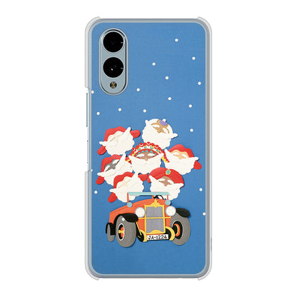 arrows We2 FCG02 au 高画質仕上げ 背面印刷 ハードケースクリスマス