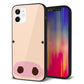 iPhone12 強化ガラス＆TPUスマホケース ガラプリ【353 ぶた】