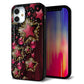 iPhone12 mini 強化ガラス＆TPUスマホケース ガラプリ【434 星の壁】