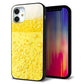 iPhone12 mini 強化ガラス＆TPUスマホケース ガラプリ【450 生ビール】