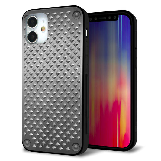 iPhone12 mini 強化ガラス＆TPUスマホケース ガラプリ【570 スタックボード】