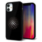 iPhone12 mini 強化ガラス＆TPUスマホケース ガラプリ【607 サイエンスコア】