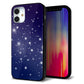 iPhone12 mini 強化ガラス＆TPUスマホケース ガラプリ【1271 天空の川】