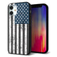 iPhone12 mini 強化ガラス＆TPUスマホケース ガラプリ【EK864 アメリカンフラッグビンテージ】