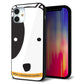 iPhone12 mini 強化ガラス＆TPUスマホケース ガラプリ【IA800 わんこ】