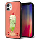 iPhone12 mini 強化ガラス＆TPUスマホケース ガラプリ【MA900 クリームソーダ】