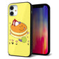 iPhone12 mini 強化ガラス＆TPUスマホケース ガラプリ【MA901 パンケーキ】