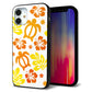 iPhone12 mini 強化ガラス＆TPUスマホケース ガラプリ【SC877 ハワイアンアロハホヌ（イエロー）】