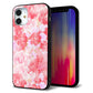 iPhone12 mini 強化ガラス＆TPUスマホケース ガラプリ【VA817 はんなり色の華】