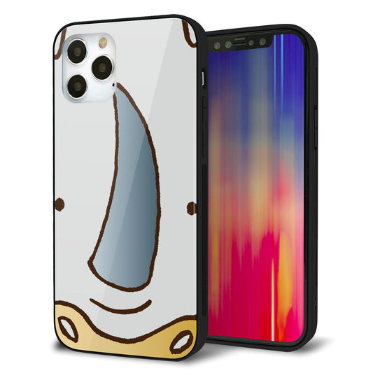 iPhone12 Pro 強化ガラス＆TPUスマホケース ガラプリ【350 さい】