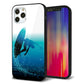 iPhone12 Pro 強化ガラス＆TPUスマホケース ガラプリ【416 カットバック】