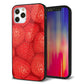 iPhone12 Pro 強化ガラス＆TPUスマホケース ガラプリ【444 ストロベリーウォール】
