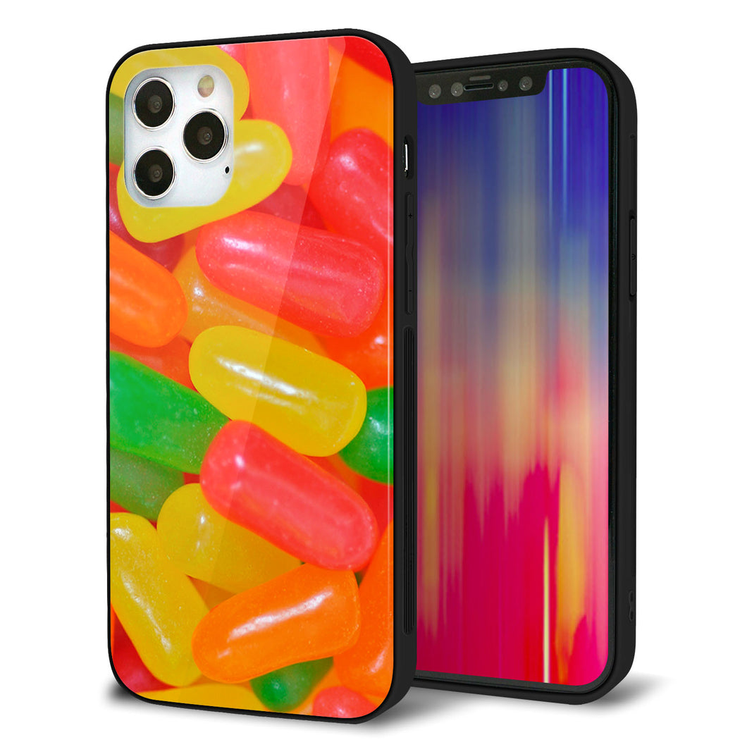 iPhone12 Pro 強化ガラス＆TPUスマホケース ガラプリ【449 ジェリービーンズ】