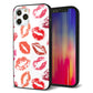 iPhone12 Pro 強化ガラス＆TPUスマホケース ガラプリ【734 キスkissキス】