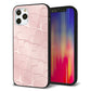 iPhone12 Pro 強化ガラス＆TPUスマホケース ガラプリ【1340 かくれハート（桜色）】