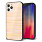 iPhone12 Pro 強化ガラス＆TPUスマホケース ガラプリ【IB909 グラデーションボーダー_オレンジ】