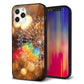 iPhone12 Pro 強化ガラス＆TPUスマホケース ガラプリ【KM884 観覧車と笛吹】