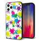 iPhone12 Pro 強化ガラス＆TPUスマホケース ガラプリ【MA878 ペイントホワイト】
