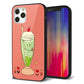 iPhone12 Pro 強化ガラス＆TPUスマホケース ガラプリ【MA900 クリームソーダ】