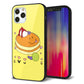 iPhone12 Pro 強化ガラス＆TPUスマホケース ガラプリ【MA901 パンケーキ】