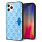 iPhone12 Pro 強化ガラス＆TPUスマホケース ガラプリ【MA917 パターン ペンギン】