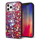 iPhone12 Pro 強化ガラス＆TPUスマホケース ガラプリ【MA954 パターン柄 B】