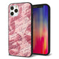 iPhone12 Pro 強化ガラス＆TPUスマホケース ガラプリ【SC844 フラワーヴェルニLOVE（ローズヴェルール）】