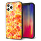 iPhone12 Pro 強化ガラス＆TPUスマホケース ガラプリ【SC867 リバティプリント フルールドパルファン（イエロー）】