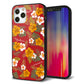 iPhone12 Pro 強化ガラス＆TPUスマホケース ガラプリ【SC885 ハワイアンアロハレトロ（レッド）】