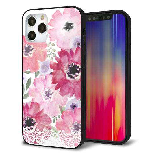 iPhone12 Pro 強化ガラス＆TPUスマホケース ガラプリ【SC943 ドゥ・パフューム１】