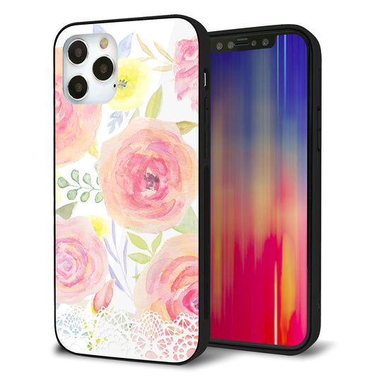 iPhone12 Pro 強化ガラス＆TPUスマホケース ガラプリ【SC945 ドゥ・パフューム３】
