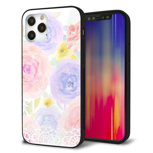 iPhone12 Pro 強化ガラス＆TPUスマホケース ガラプリ【SC947 ドゥ・パフューム５】