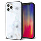 iPhone12 Pro 強化ガラス＆TPUスマホケース ガラプリ【SC951 ドゥ・フルール（エンジェルブルー）】