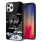 iPhone12 Pro 強化ガラス＆TPUスマホケース ガラプリ【YC906 雲竜01】