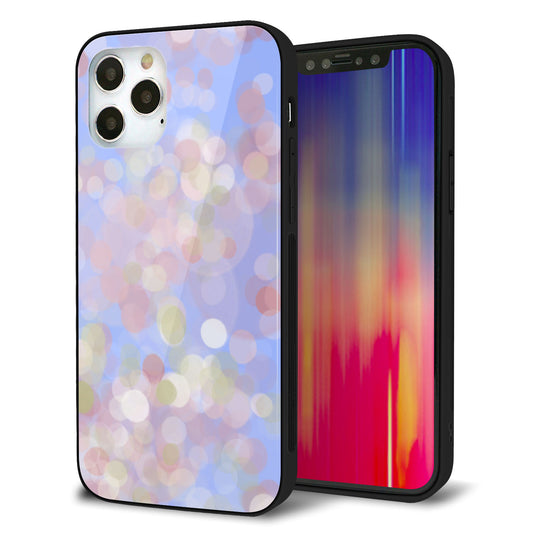 iPhone12 Pro 強化ガラス＆TPUスマホケース ガラプリ【YJ293 デザイン】