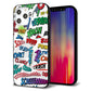 iPhone12 Pro Max 強化ガラス＆TPUスマホケース ガラプリ【271 アメリカン キャッチコピー】