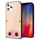 iPhone12 Pro Max 強化ガラス＆TPUスマホケース ガラプリ【353 ぶた】
