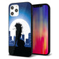 iPhone12 Pro Max 強化ガラス＆TPUスマホケース ガラプリ【482 夜の窓辺】