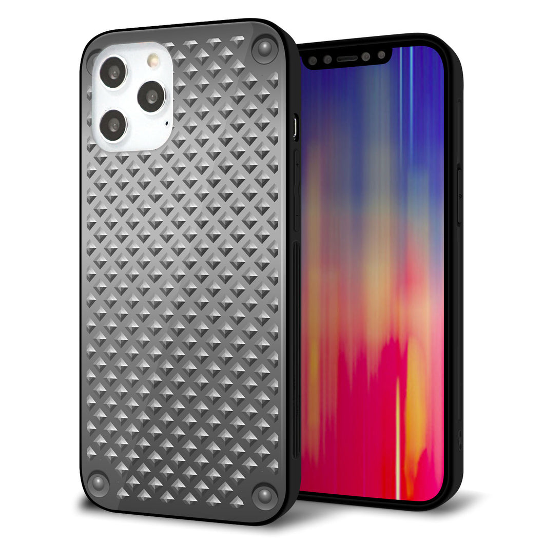 iPhone12 Pro Max 強化ガラス＆TPUスマホケース ガラプリ【570 スタックボード】