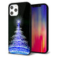iPhone12 Pro Max 強化ガラス＆TPUスマホケース ガラプリ【589 ブルーライトツリー】