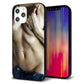 iPhone12 Pro Max 強化ガラス＆TPUスマホケース ガラプリ【602 ボディライン】