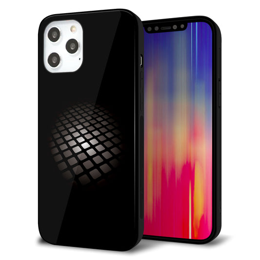 iPhone12 Pro Max 強化ガラス＆TPUスマホケース ガラプリ【607 サイエンスコア】