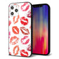iPhone12 Pro Max 強化ガラス＆TPUスマホケース ガラプリ【734 キスkissキス】