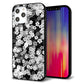 iPhone12 Pro Max 強化ガラス＆TPUスマホケース ガラプリ【1332 夜桜】
