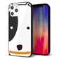 iPhone12 Pro Max 強化ガラス＆TPUスマホケース ガラプリ【IA800 わんこ】