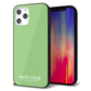 iPhone12 Pro Max 強化ガラス＆TPUスマホケース ガラプリ【KM898 パステルカラー(パステルグリーン)】