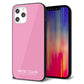 iPhone12 Pro Max 強化ガラス＆TPUスマホケース ガラプリ【KM899 パステルカラー(パステルピンク)】