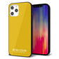 iPhone12 Pro Max 強化ガラス＆TPUスマホケース ガラプリ【KM920 レトロカラー(マスタード)】